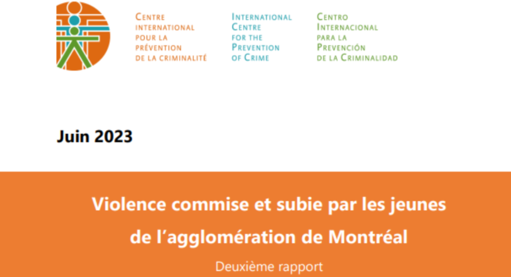 Comunicado de prensa: el CIPC presenta su segundo informe sobre la violencia cometida y sufrida por los jóvenes en el Gran Montreal