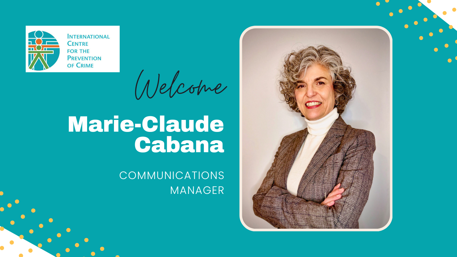 A new Communications Manager joins the team!